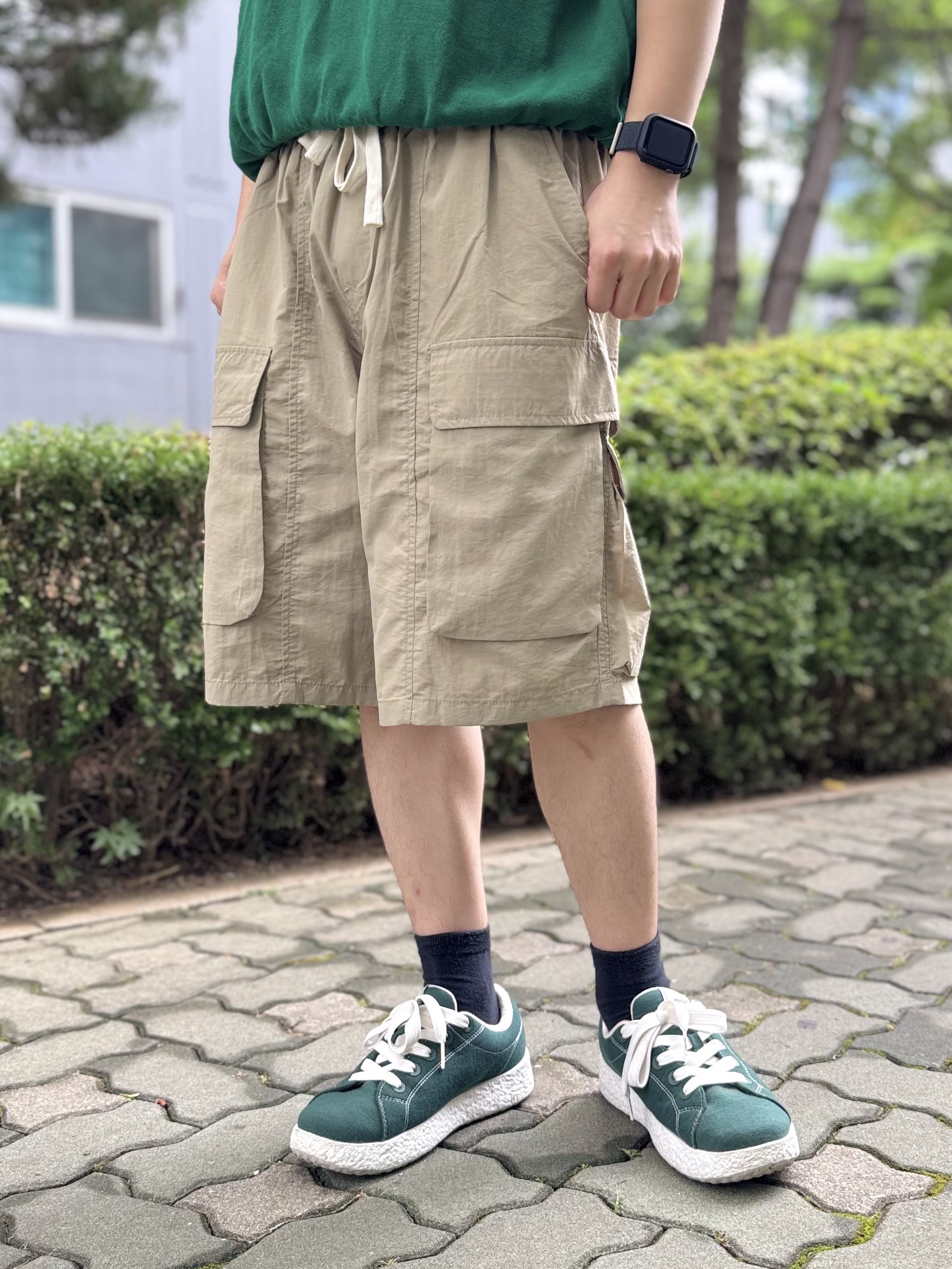 [6% 적립] LeMouton Buddy Darkgreen 착용 스타일 - 5