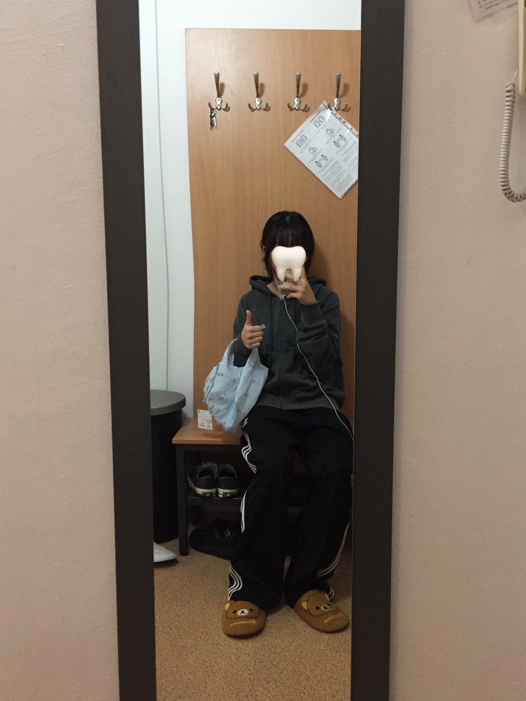 Adidas Adicolor Baggy Fit Firebird Track Pants Black - KR Sizing 착용 스타일 - 1