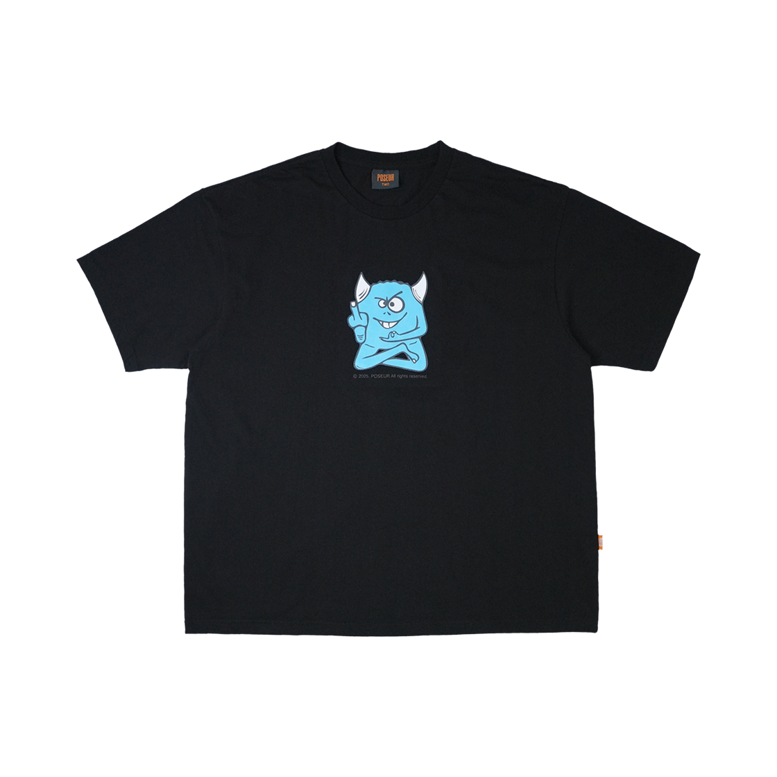 피오에스알 붓다빌 티 블랙(POSR Buddhavil Tee Black)