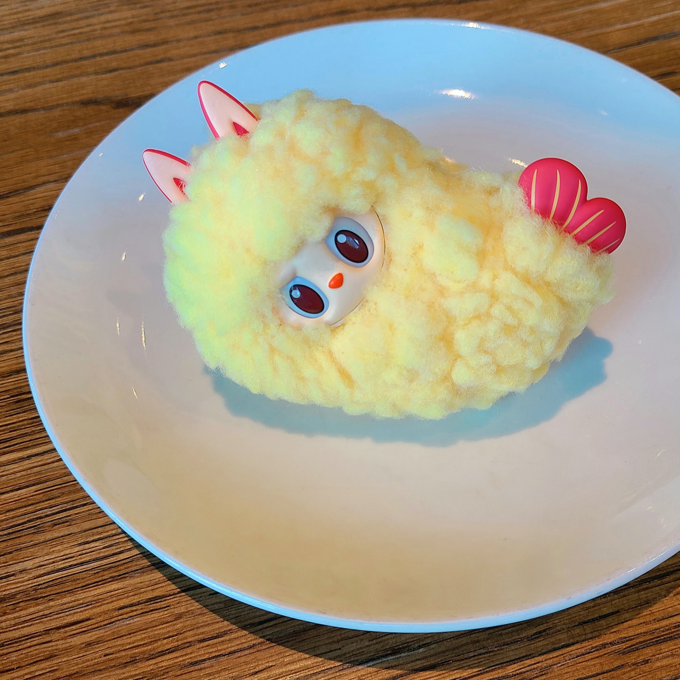 Pop Mart Labubu The Monsters Wacky Mart Series Figures Fried Shrimp (Opened Case) 착용 스타일 - 1