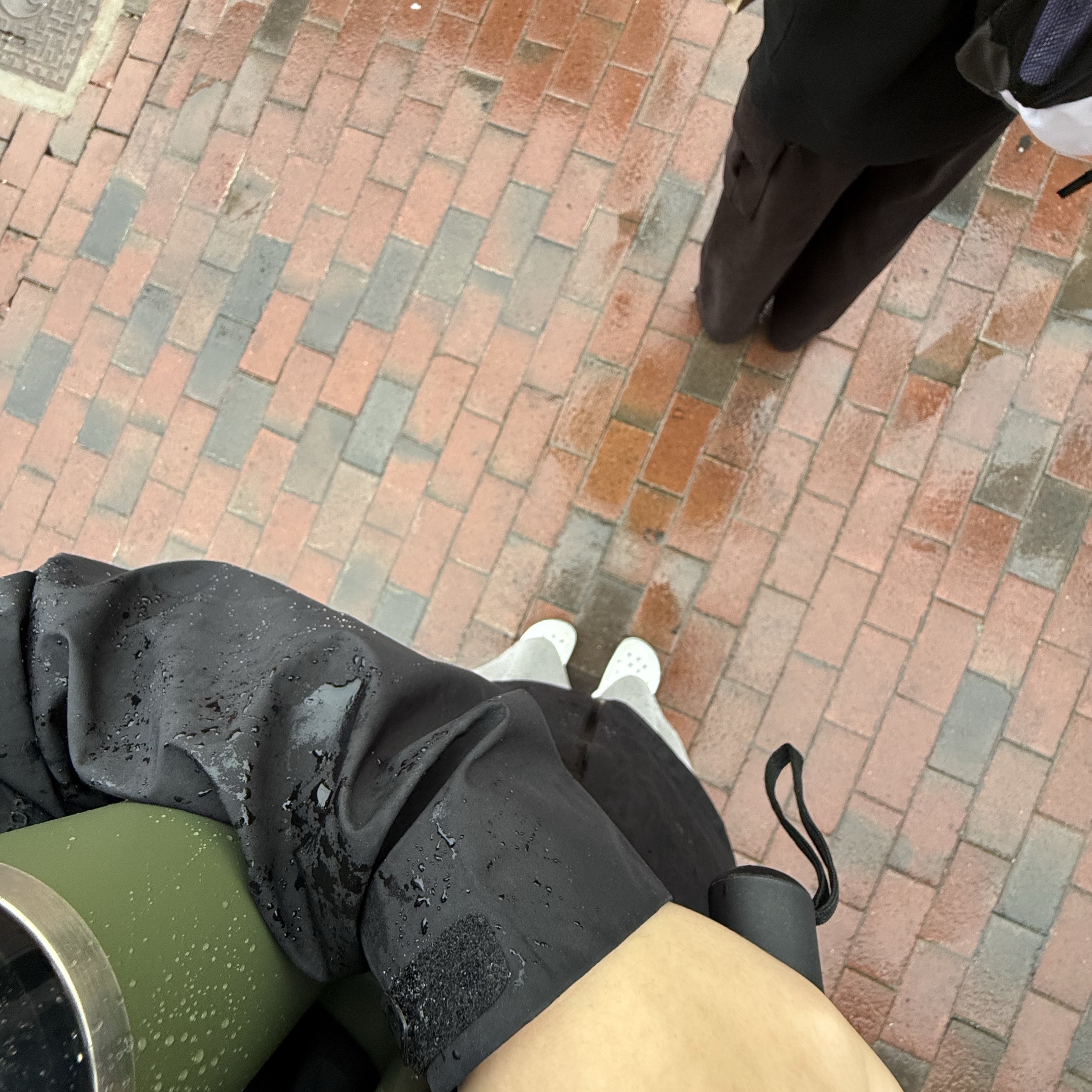 Arc'teryx Beta LT Jacket Black, Stanley The Quencher H2.0 Flowstate Tumbler 887ml Dried Pine 착용 스타일 - 2