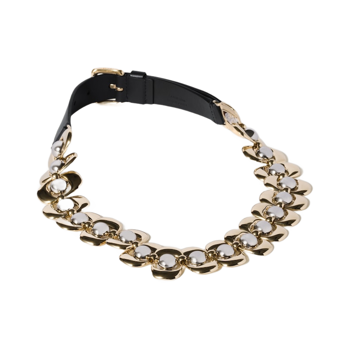 5CC680-2IB7-F0002 (W) Miu Miu Leather and Metal Belts Black