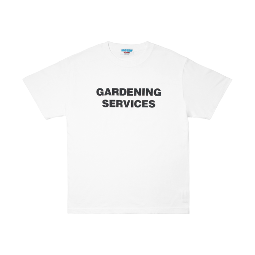 HSH25TS104WH Honey Scoop House Gardening Services Tee White
