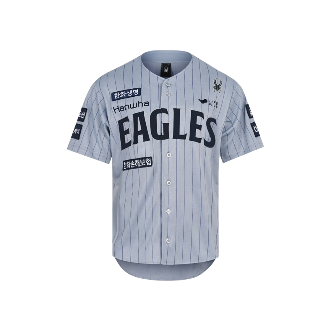 한화 이글스 스파이더 2025 어센틱 어웨이 유니폼 V2 그레이 (논 마킹 버전)(Hanwha Eagles Spyder 2025 Authentic Away Uniform V2 Grey (Non Marking Ver.))