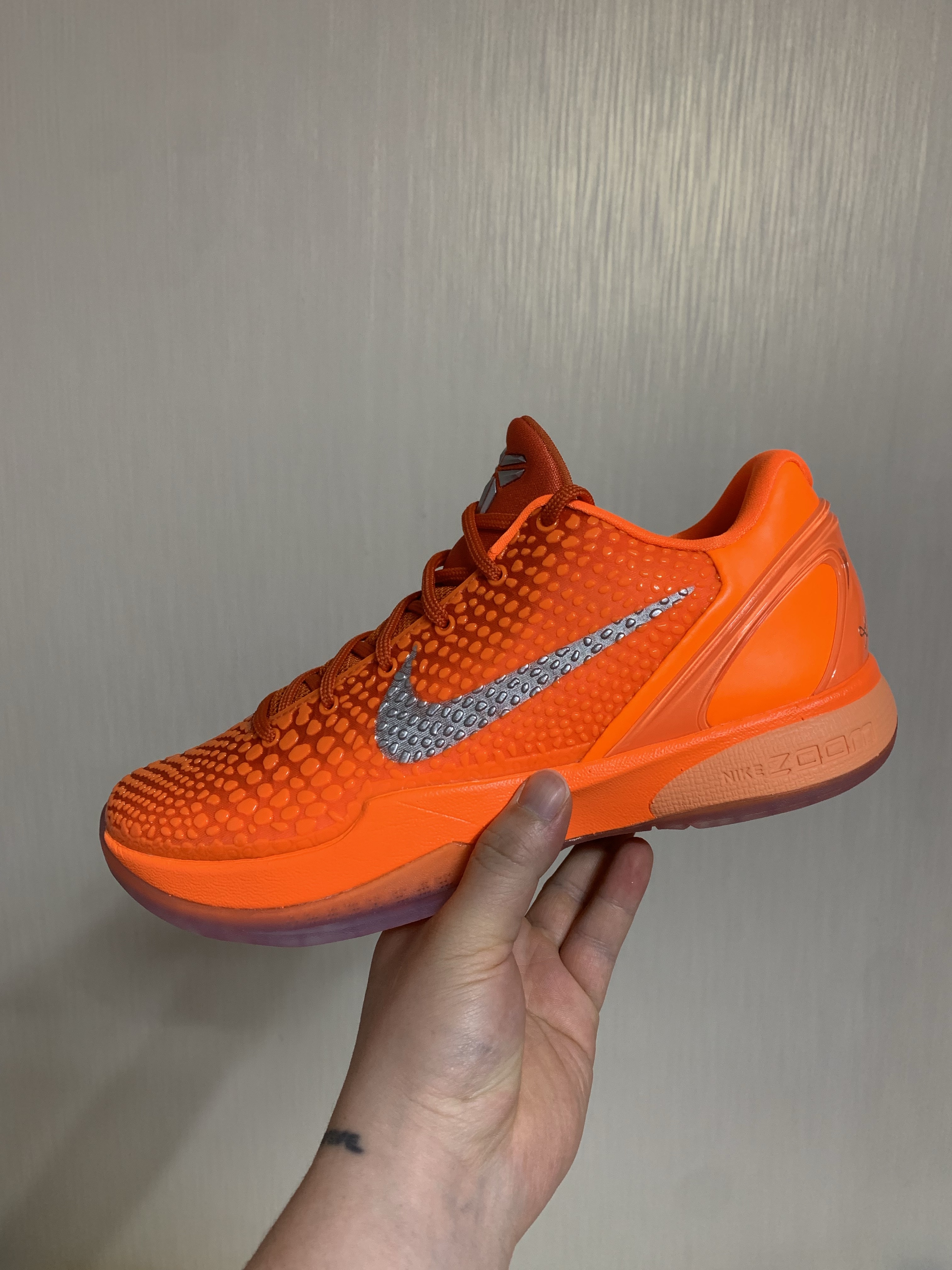 Nike Kobe 6 Protro Total Orange 착용 스타일