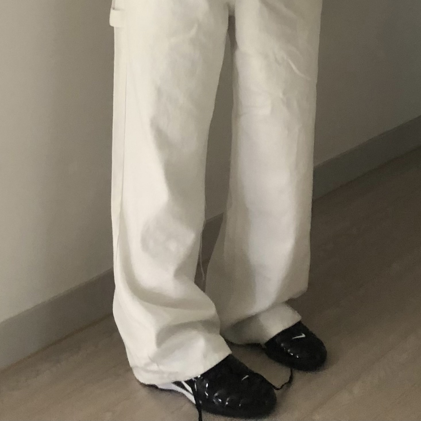 Nike Total 90 III SP Black and White 착용 스타일 - 3