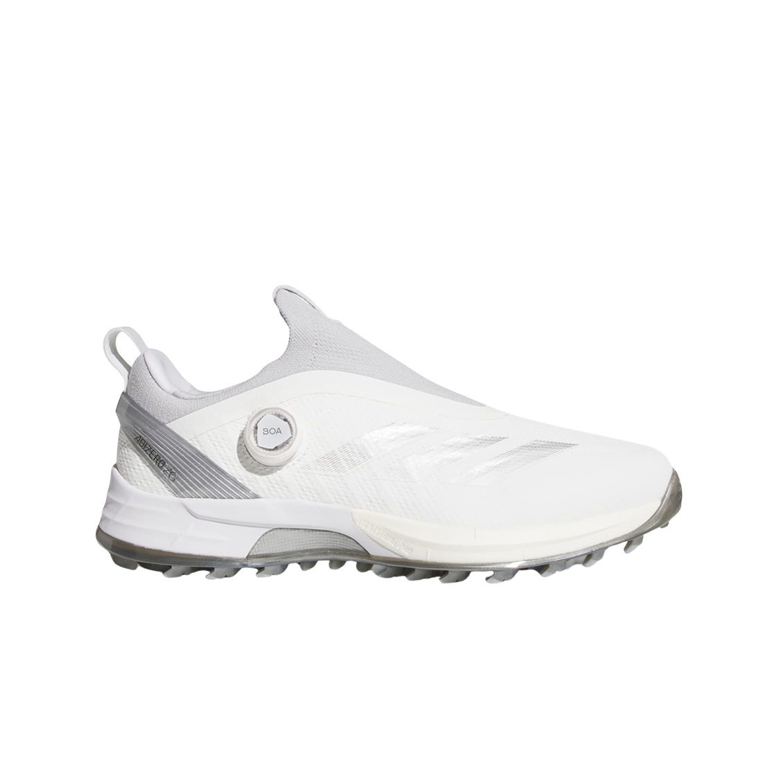 아디다스 아디제로 ZG 보아 스파이크리스 클라우드 화이트 실버 메탈릭(Adidas Adizero ZG Boa Spikeless Cloud White Silver Metallic) - 1