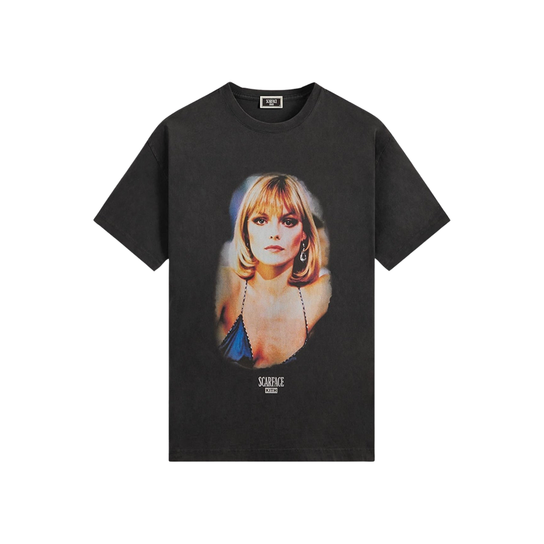 키스 x 스카페이스 낫 유어 베이비 빈티지 티셔츠 블랙(Kith x Scarface Not Your Baby Vintage T-Shirt Black) - 1