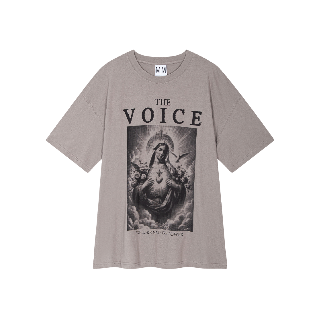 8061200 Mosquito Murderers The Voice Big T-Shirt Gray