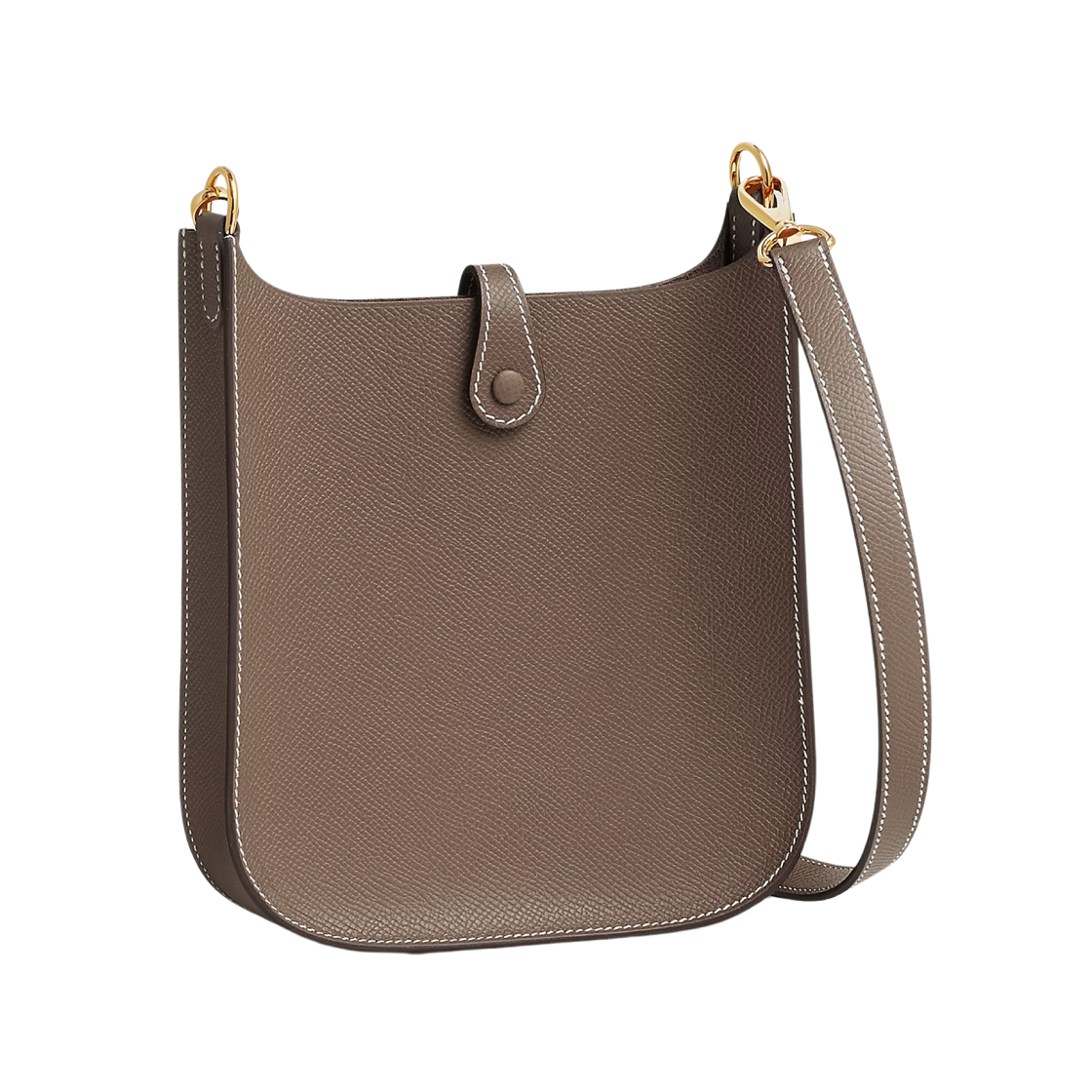 에르메스 에블린 16 셀리에 백 앱송 & 골드 하드웨어 에뚜쁘(Hermes Evelyne 16 Sellier Bag Epsom & Gold Etoupe) - 3