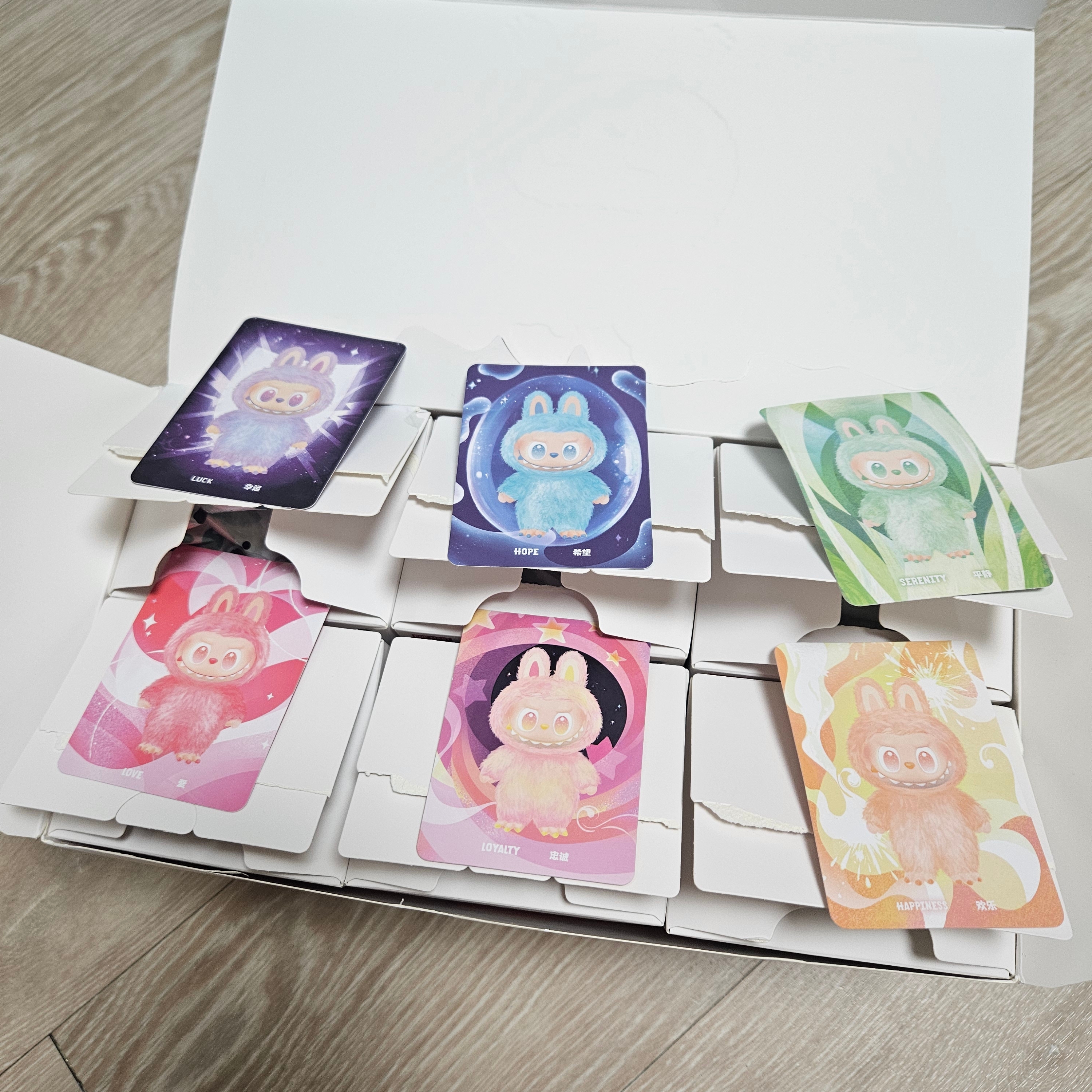Pop Mart Labubu The Monsters Highlight Series Sealed Case (6 Blind Boxes) 착용 스타일