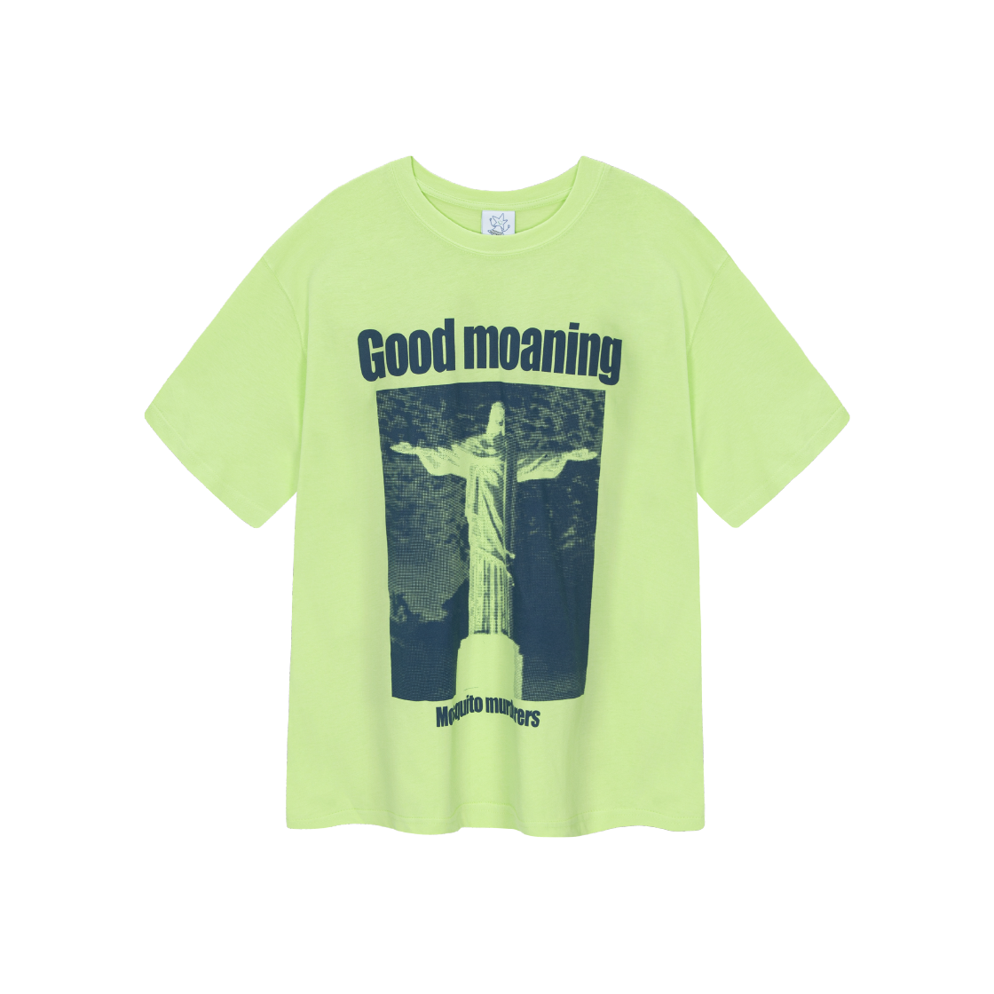 8061391 Mosquito Murderers Good Moaning T-Shirt Lime