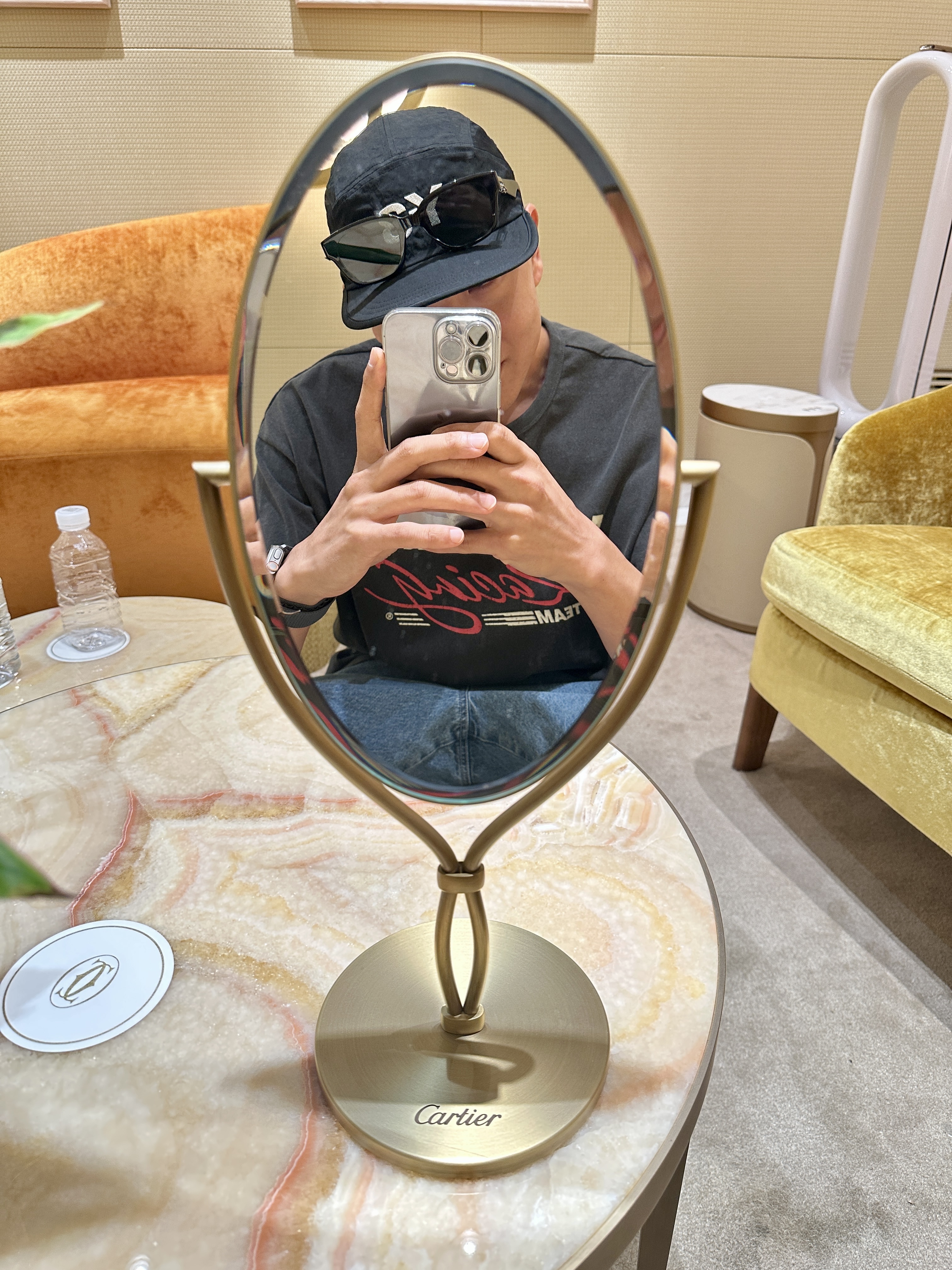 Y-3 Running Cap Black, Gentle Monster Days Day 01 Black Gray 착용 스타일