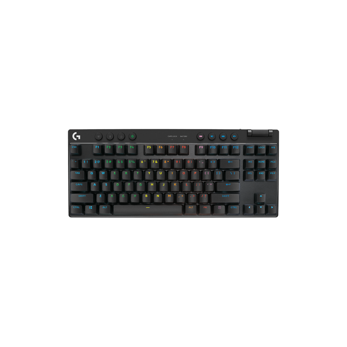로지텍 G 프로 X TKL 라이트스피드 게이밍 키보드 적축 블랙 (국내 정식 발매 제품)(Logitech G Pro X TKL Lightspeed Gaming Keyboard Linear Black (Korean Ver.))
