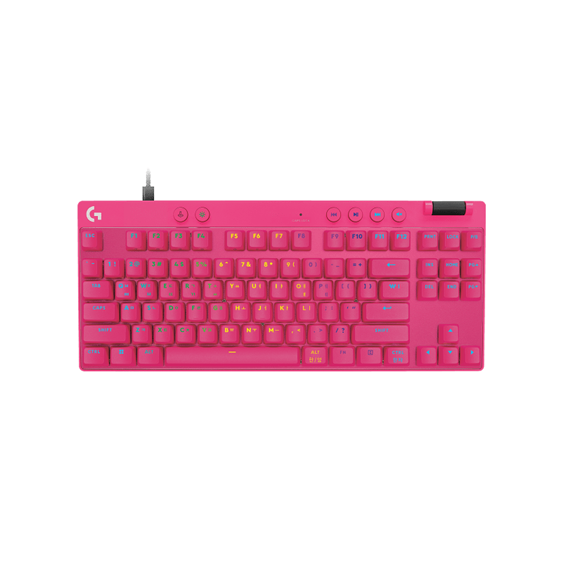 로지텍G PRO X TKL RAPID 핑크(Logitech G PRO X TKL RAPID Pink)