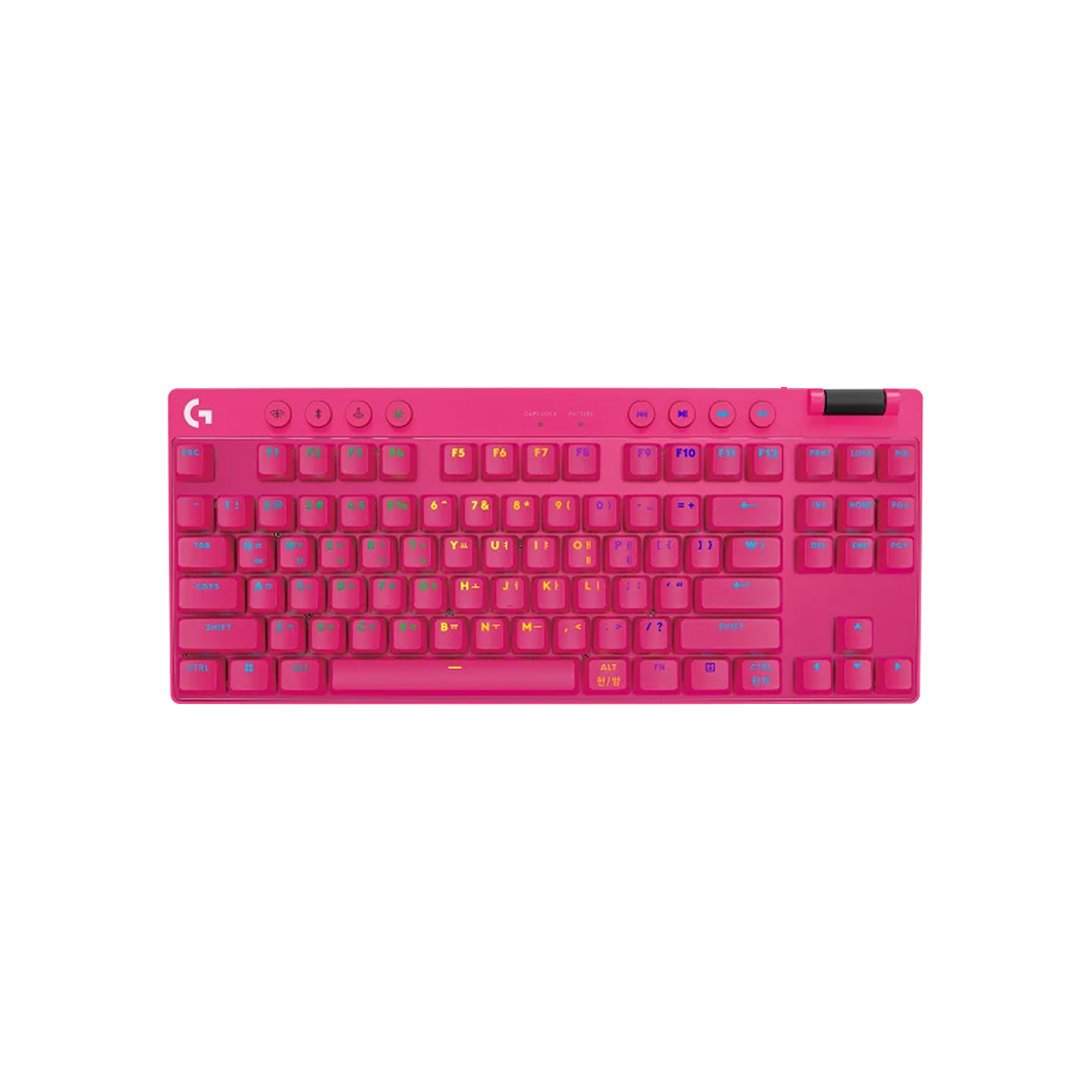로지텍G PRO X TKL Tactile 핑크(Logitech G PRO X TKL Tactile Pink)