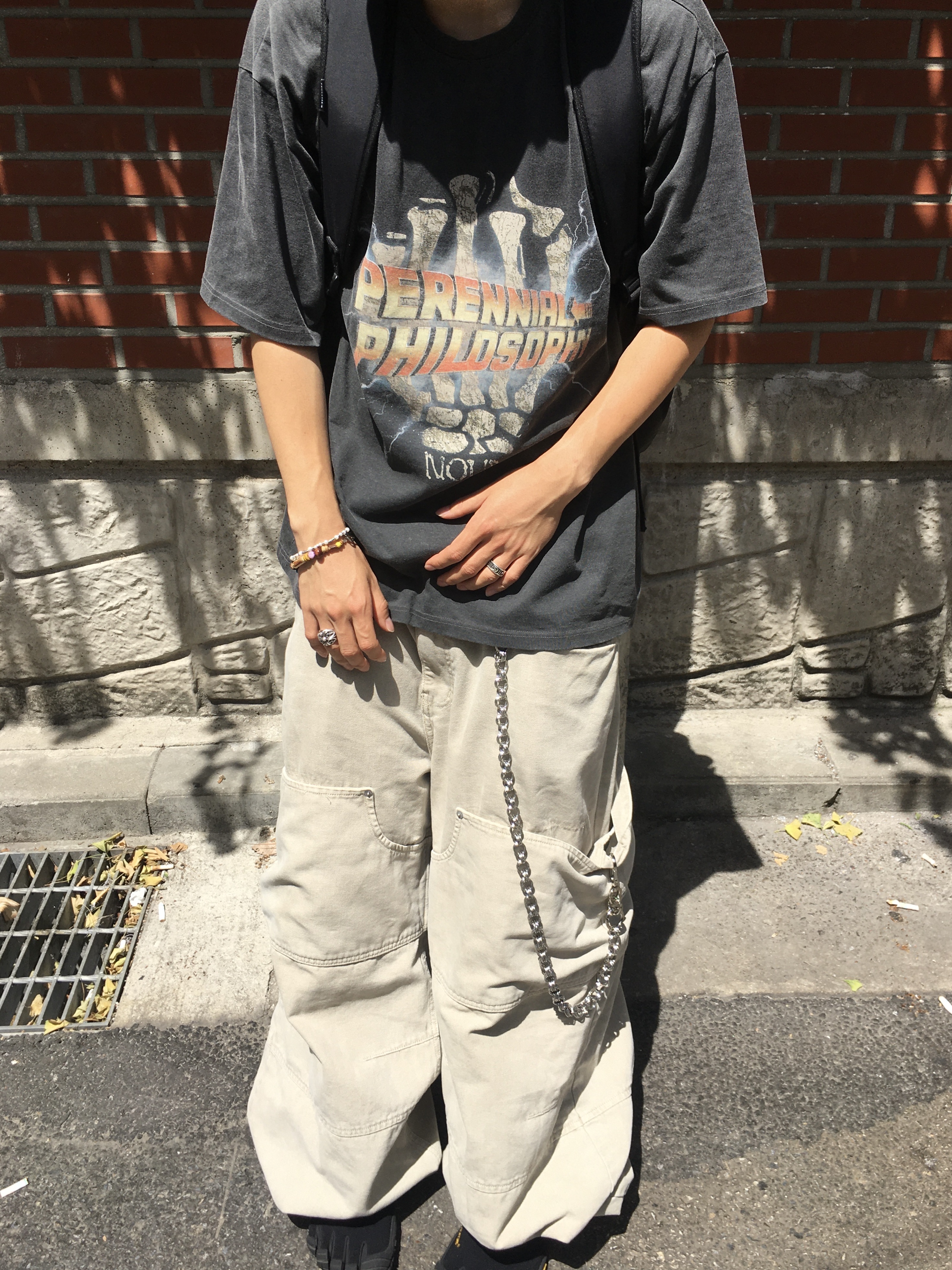 Balenciaga Toe Lace-Up Vibram Sneakers Black, Nonnod Double Knee Cover Pants Vintage Beige 착용 스타일 - 1