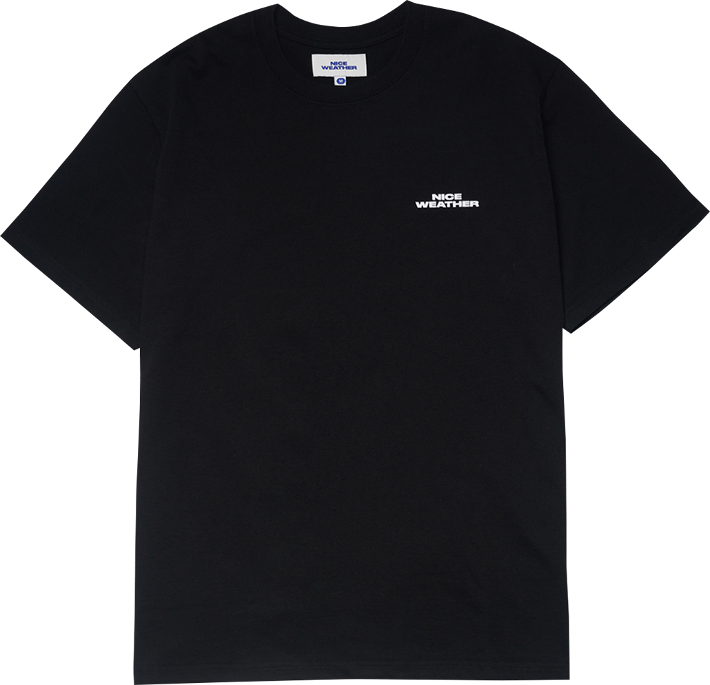 S34735_copy Nice Weather Apparel Logo T-Shirt Black
