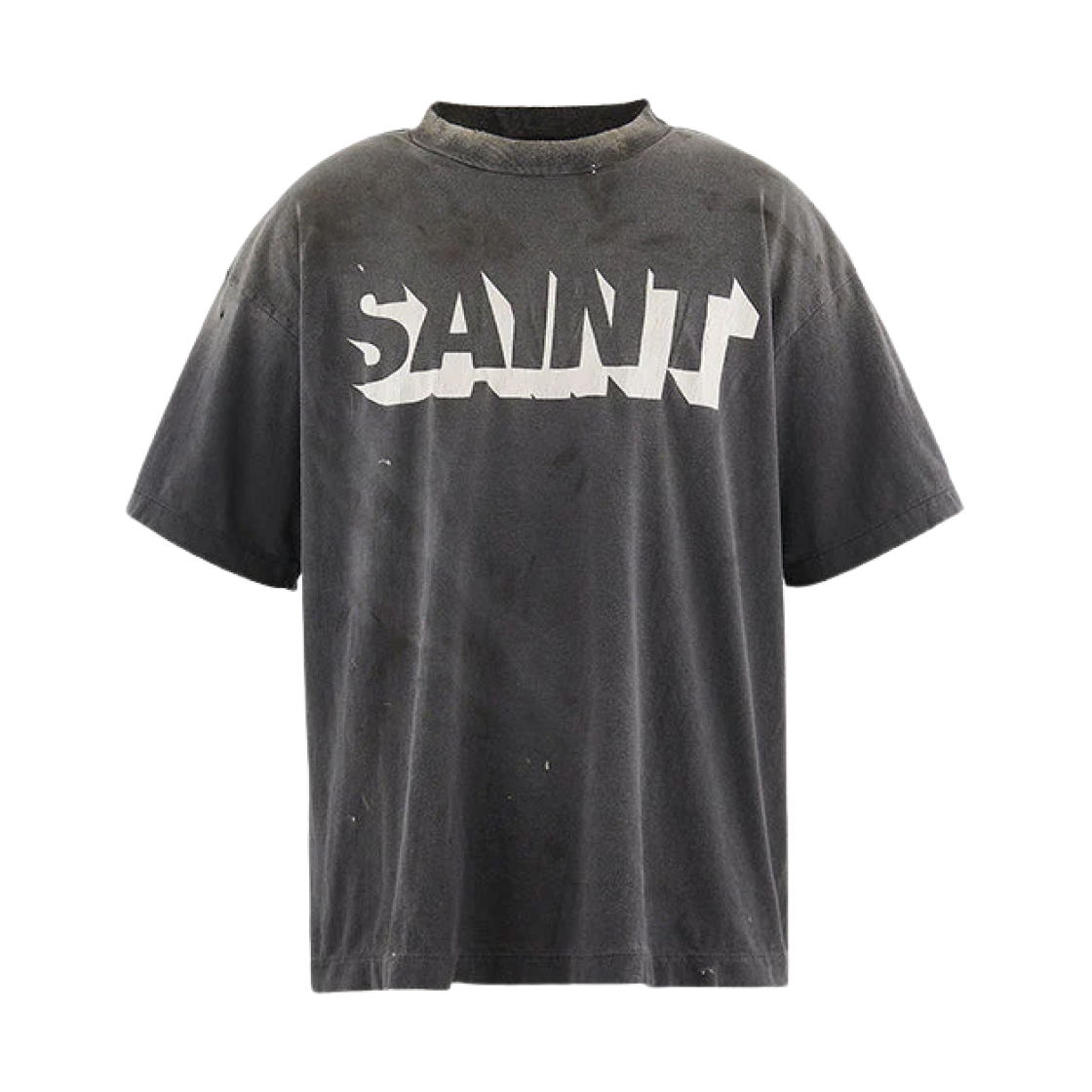 세인트 마이클 세인트 숏슬리브 티셔츠 블랙 - 25AW(Saint Mxxxxxx Saint S/S T-Shirt Black - 25AW) - 1