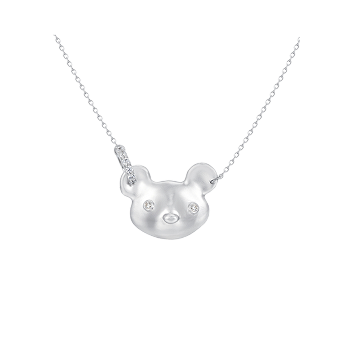 위민 어글리 베어 펜던트 실버 - 25FW(Yvmin Ugly Bear Pendant Silver - 25FW)
