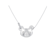 Yvmin Ugly Bear Pendant Silver - 25FW