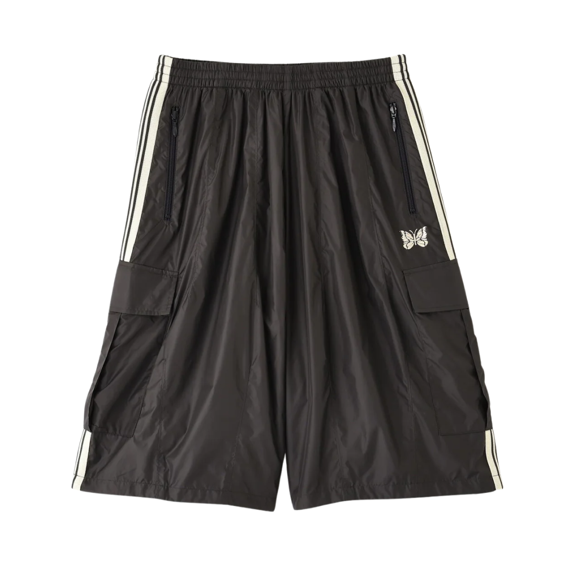 니들스 x LHP H.D. BDU 나일론 쇼츠 차콜 - LHP 한정(Needles x LHP H.D. BDU Nylon Shorts Charcoal - LHP Exclusive)
