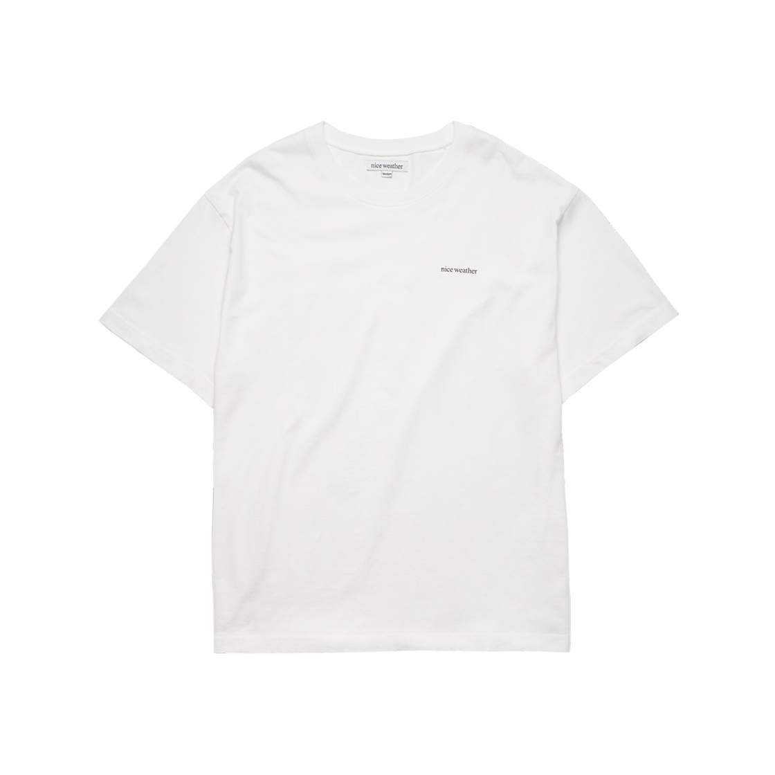 S34735_copy Nice Weather Apparel Tubular T-Shirt White