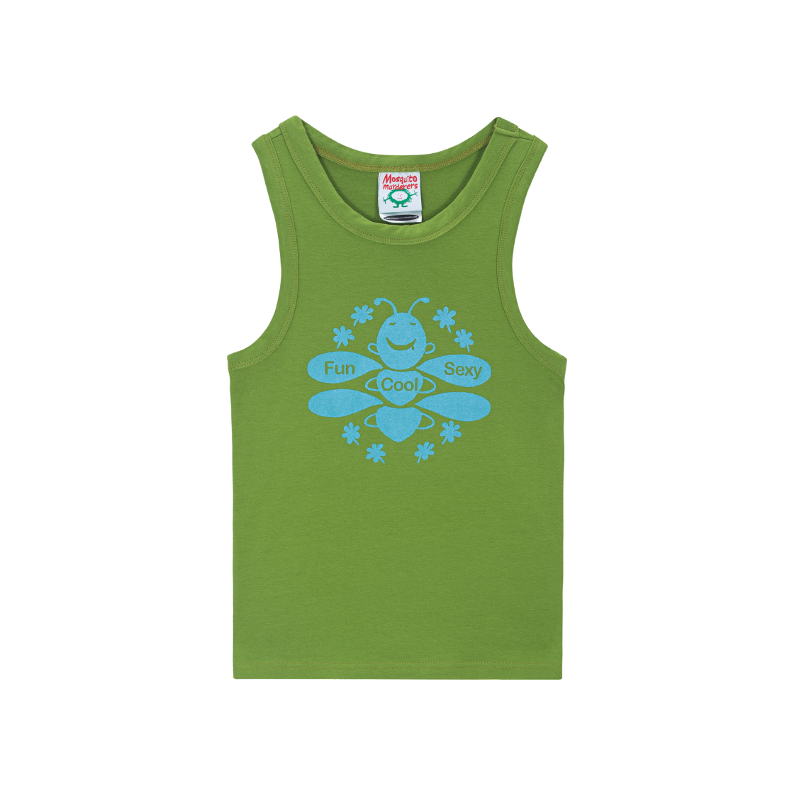 8061139 Mosquito Murderers Fun Cool Sexy Sleeveless Olive