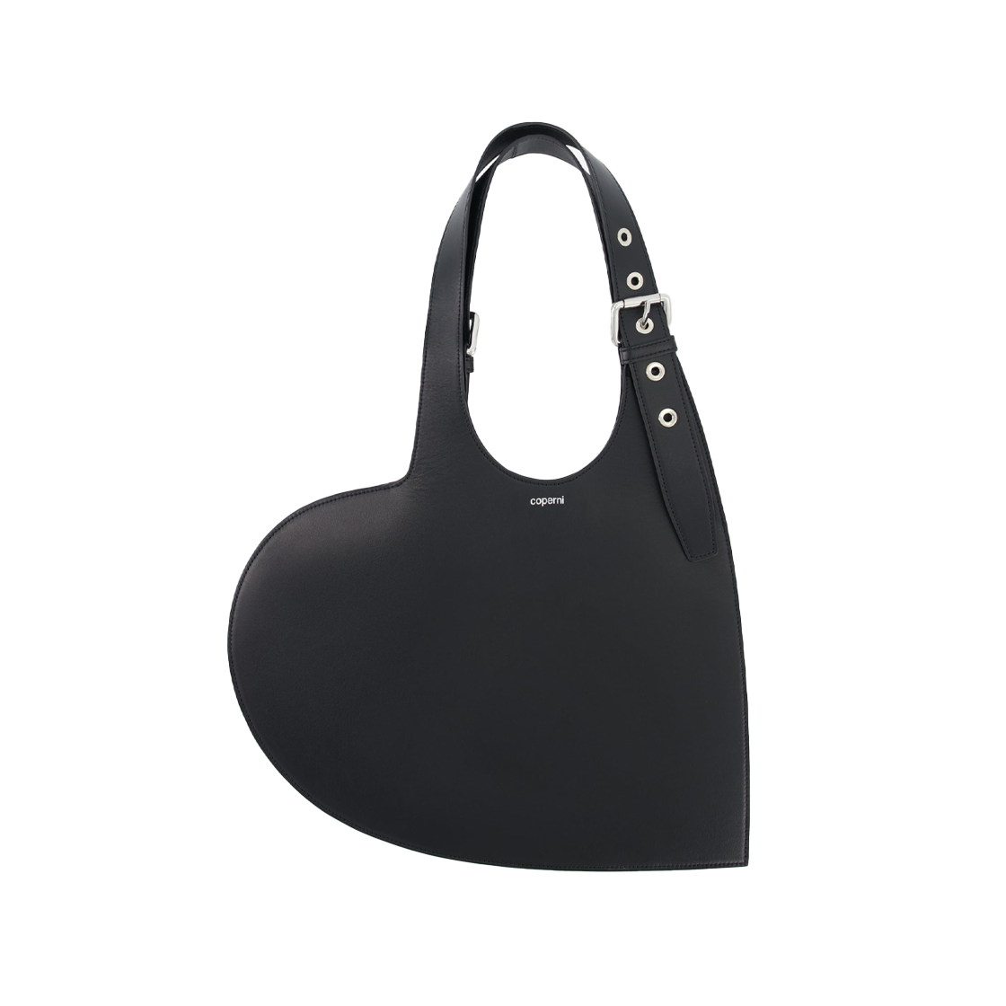 KW5CBGTCP10BK Coperni Women Belt Heart Tote Black - 25FW