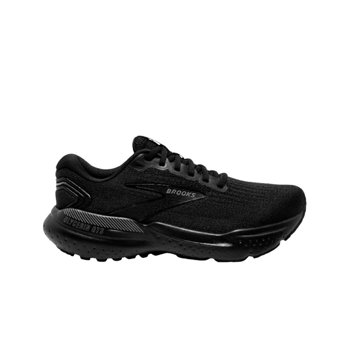 (W) 브룩스 러닝 글리세린 GTS 21 블랙 - D 와이드((W) Brooks Running Glycerin GTS 21 Black - D Wide)