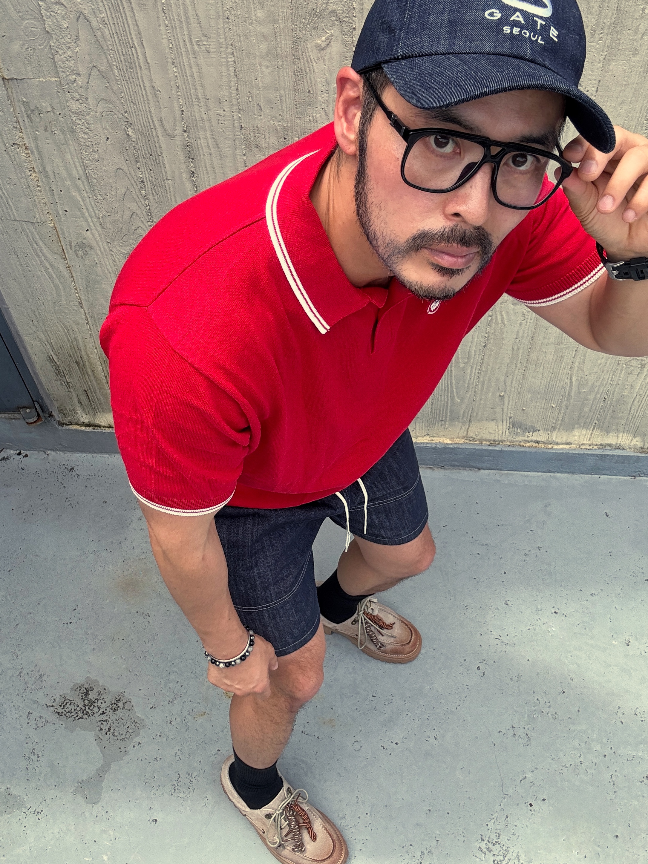 Yase Cowhide Derby Shoes Brown, Nike x Supreme Air Force 1 Low Black 착용 스타일 - 1