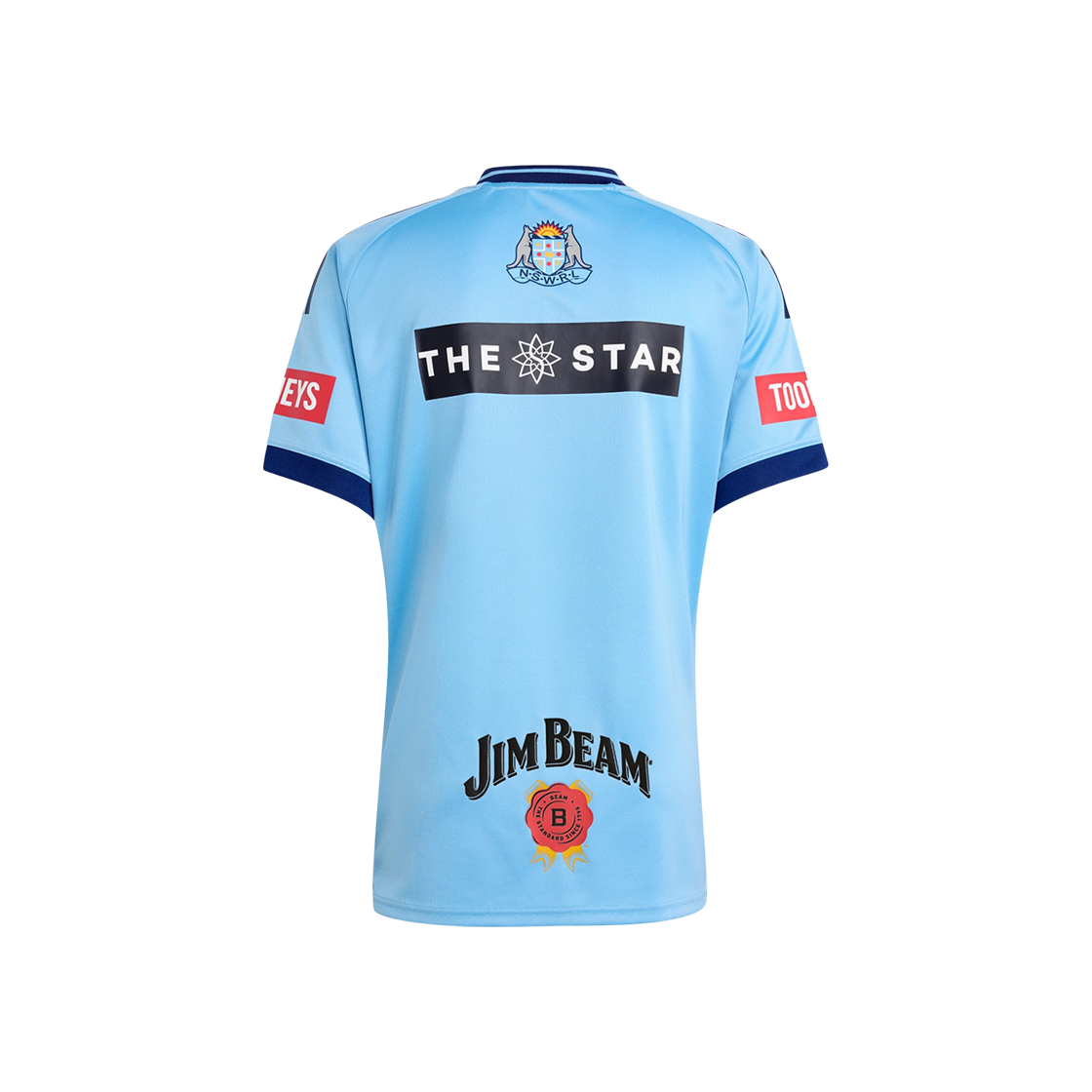 아디다스 뉴사우스웨일스 홈 저지 팀 라이트 블루 - US 사이즈 (논 마킹 버전)(Adidas New South Wales Home Jersey Team Light Blue - US Sizing (Non Marking Ver.)) - 2
