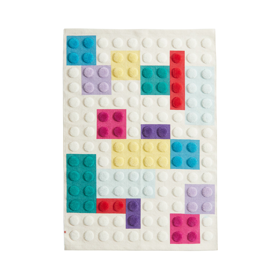 1225235001 H&M x Lego Canvas Rug White Lego