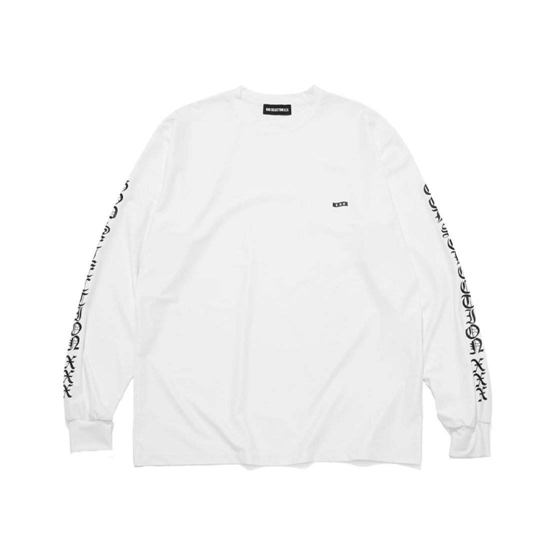 GX-S25-CS-07WHT R&Co. GodselectionXXX Rash Guard White