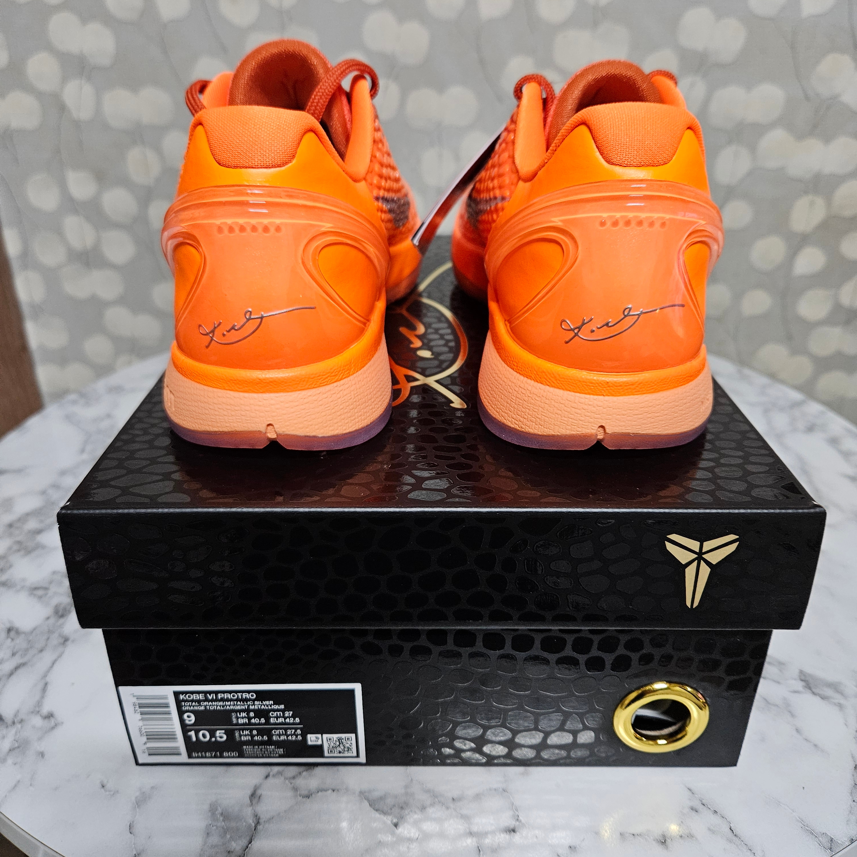Nike Kobe 6 Protro Total Orange 착용 스타일 - 3