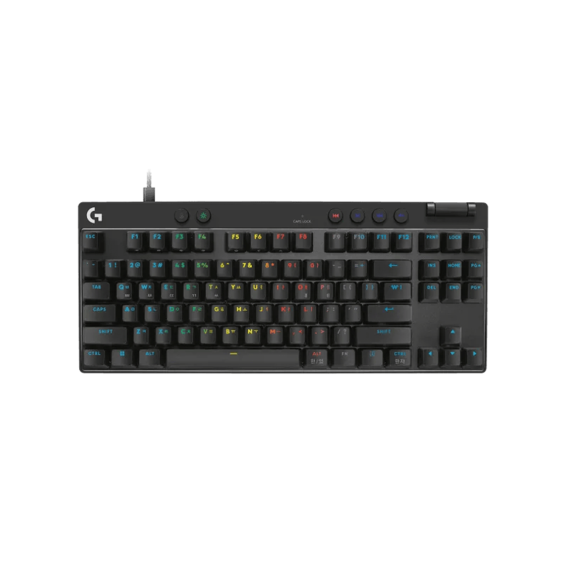로지텍G PRO X TKL RAPID 블랙(Logitech G PRO X TKL RAPID Black)