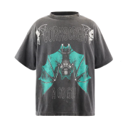Saint Mxxxxxx x Kuroyume S/S T-Shirt Black - 25AW