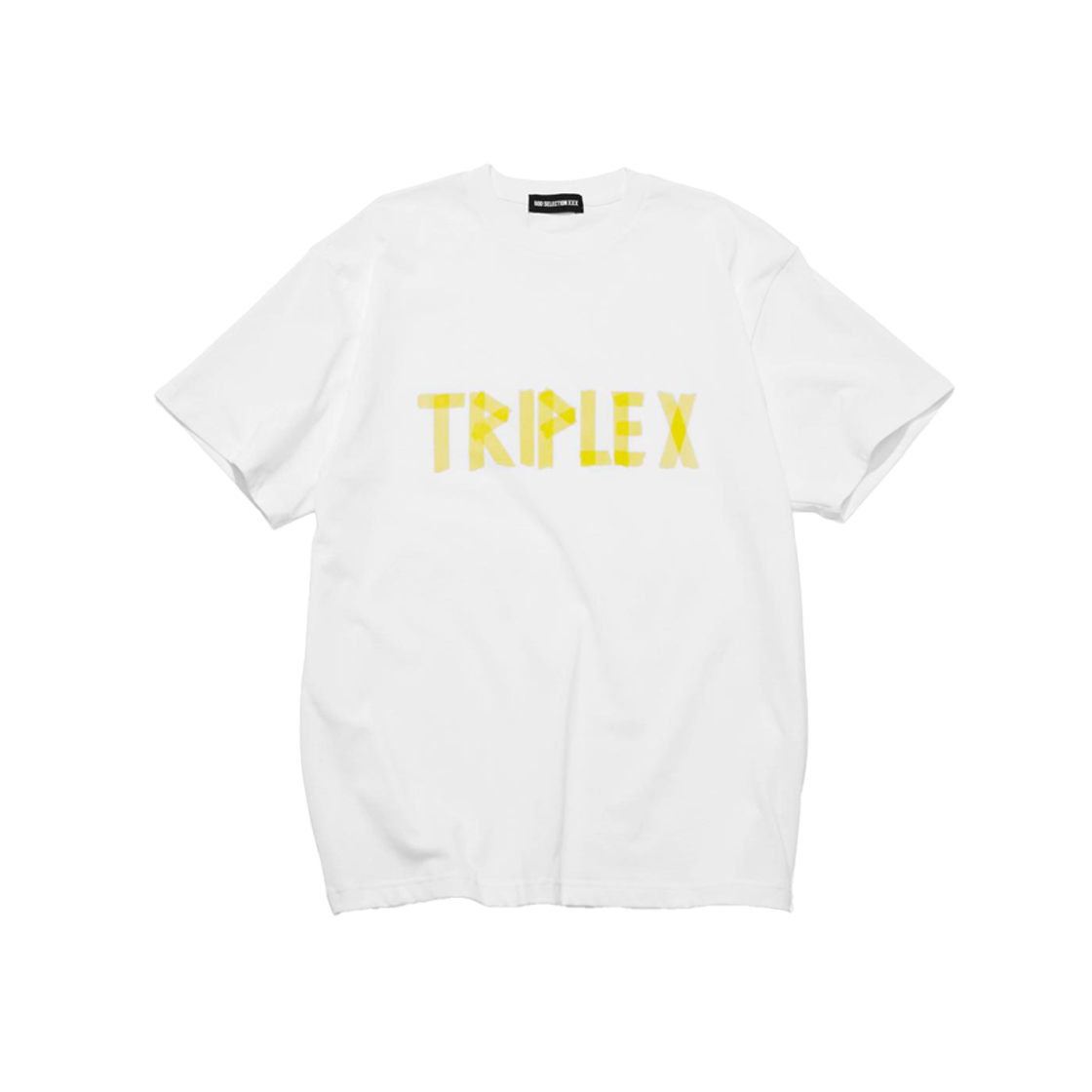 GX-S25-ST-10WHT R&Co. GodselectionXXX T-shirt White