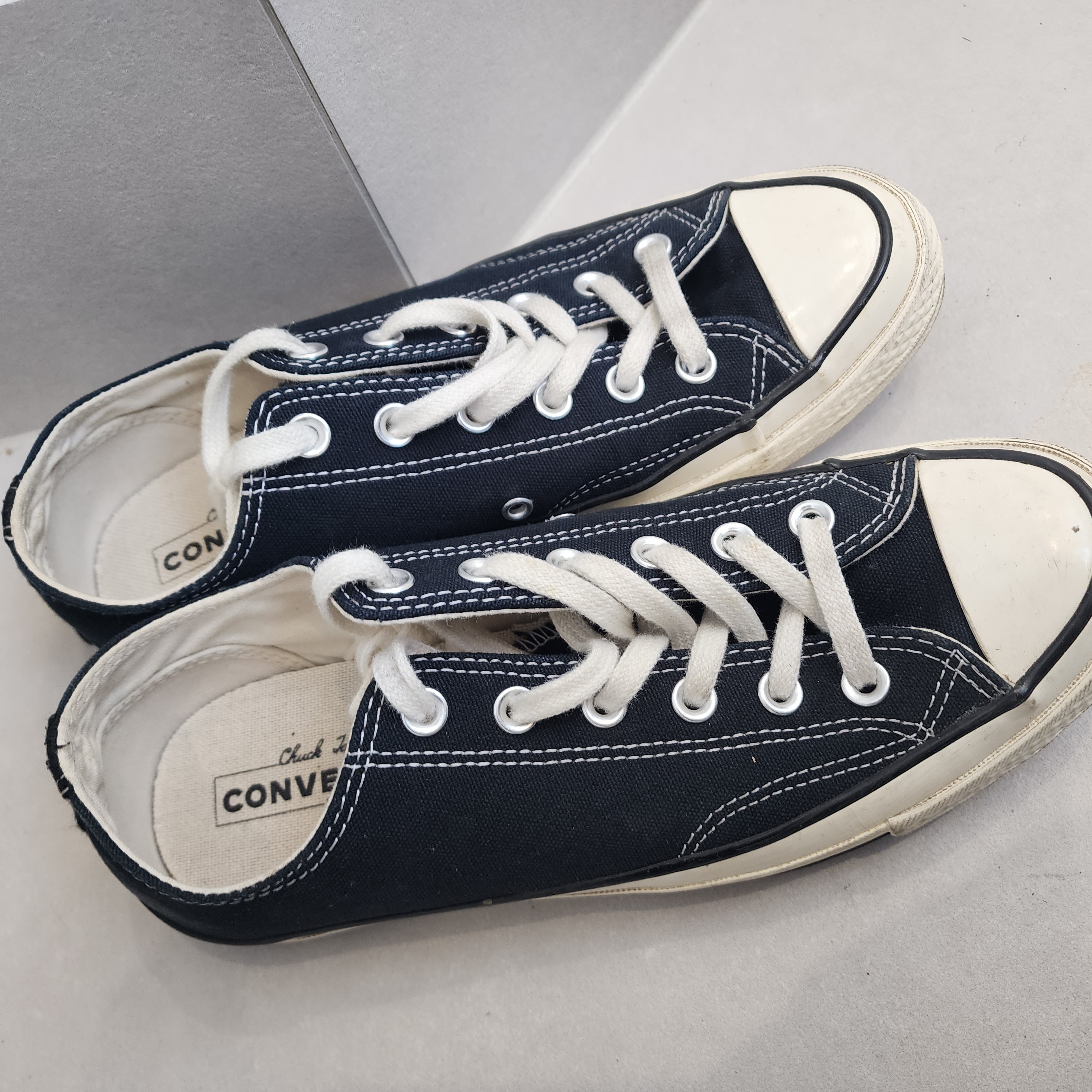Converse Chuck 70 Ox Black - Standard 착용 스타일