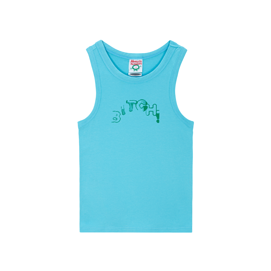 8061132 Mosquito Murderers Bitch! Sleeveless Sky blue