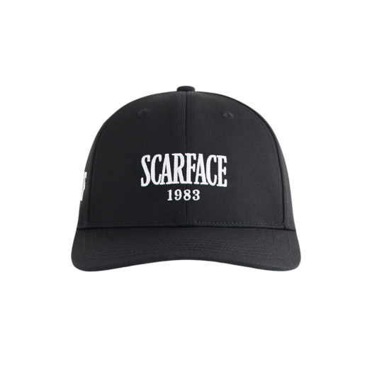 KHM051254-001 Kith x Scarface Twill Aaron Cap Black