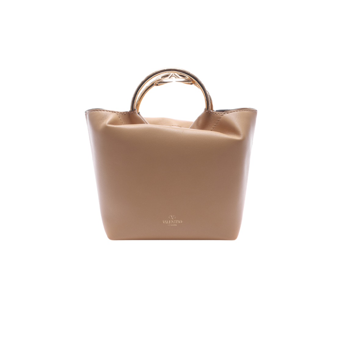 발렌티노 브이로고 스몰 탑 핸들백 베이지(Valentino VLogo Small Top Handle Bag Beige) - 2