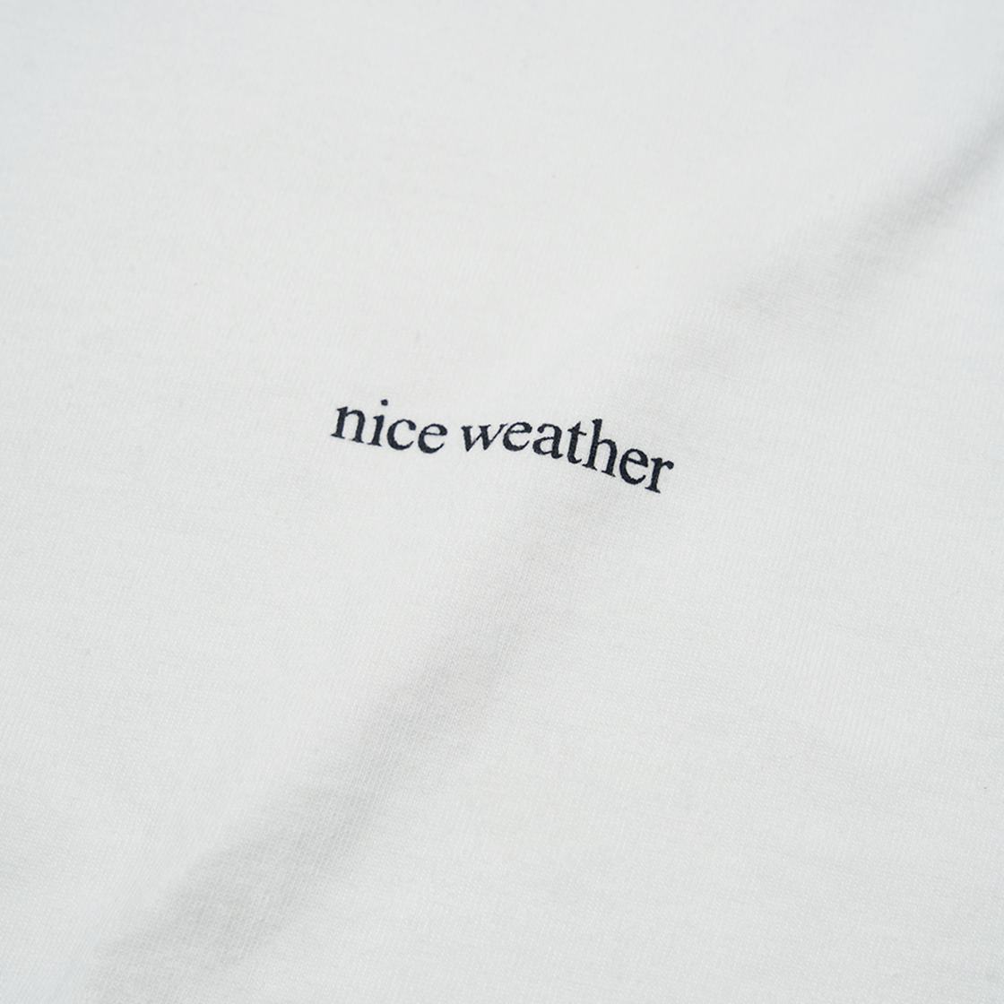 나이스웨더 어패럴 튜블라 티셔츠 화이트(Nice Weather Apparel Tubular T-Shirt White) - 3