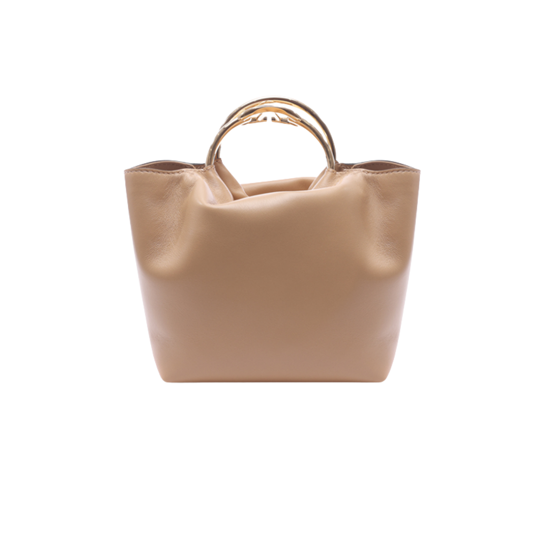 발렌티노 브이로고 스몰 탑 핸들백 베이지(Valentino VLogo Small Top Handle Bag Beige) - 1