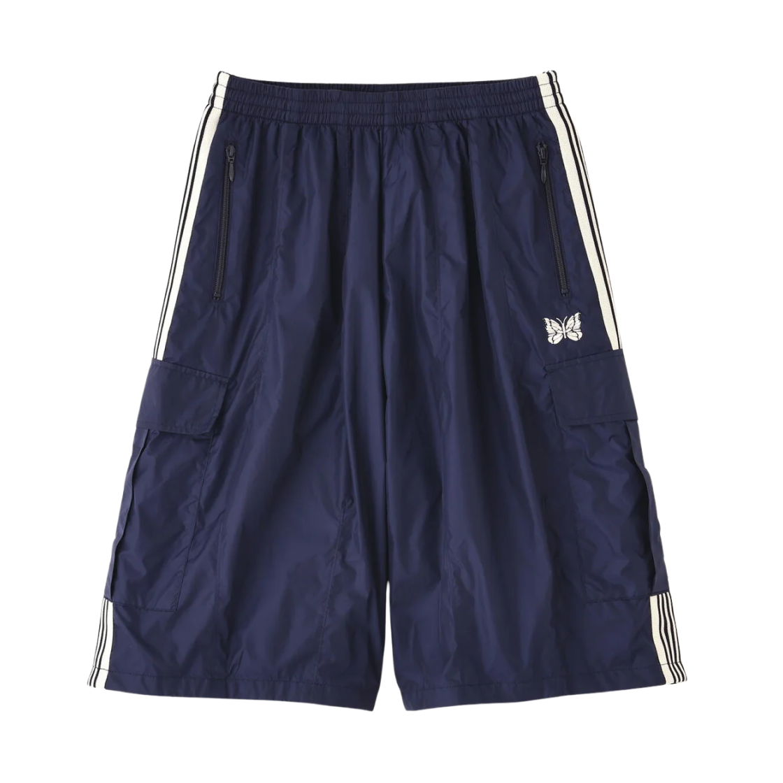 니들스 x LHP H.D. BDU 나일론 쇼츠 네이비 - LHP 한정(Needles x LHP H.D. BDU Nylon Shorts Navy - LHP Exclusive)