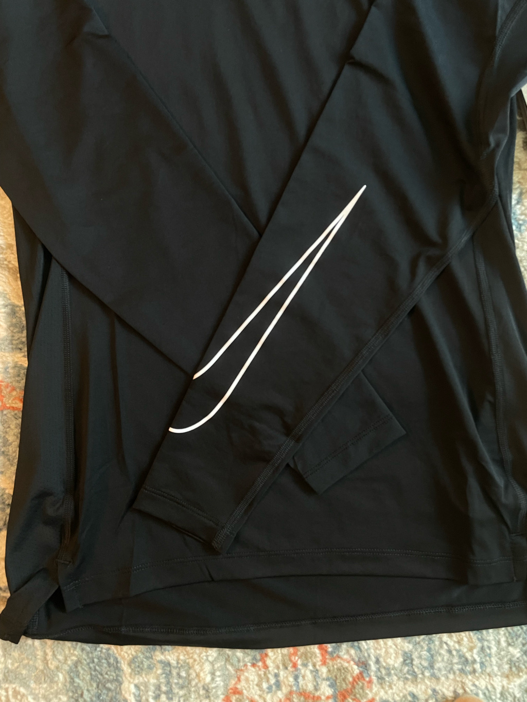 Nike Pro Dri-Fit Tight-Fit Long Sleeve Top Black - Asia 착용 스타일 - 4
