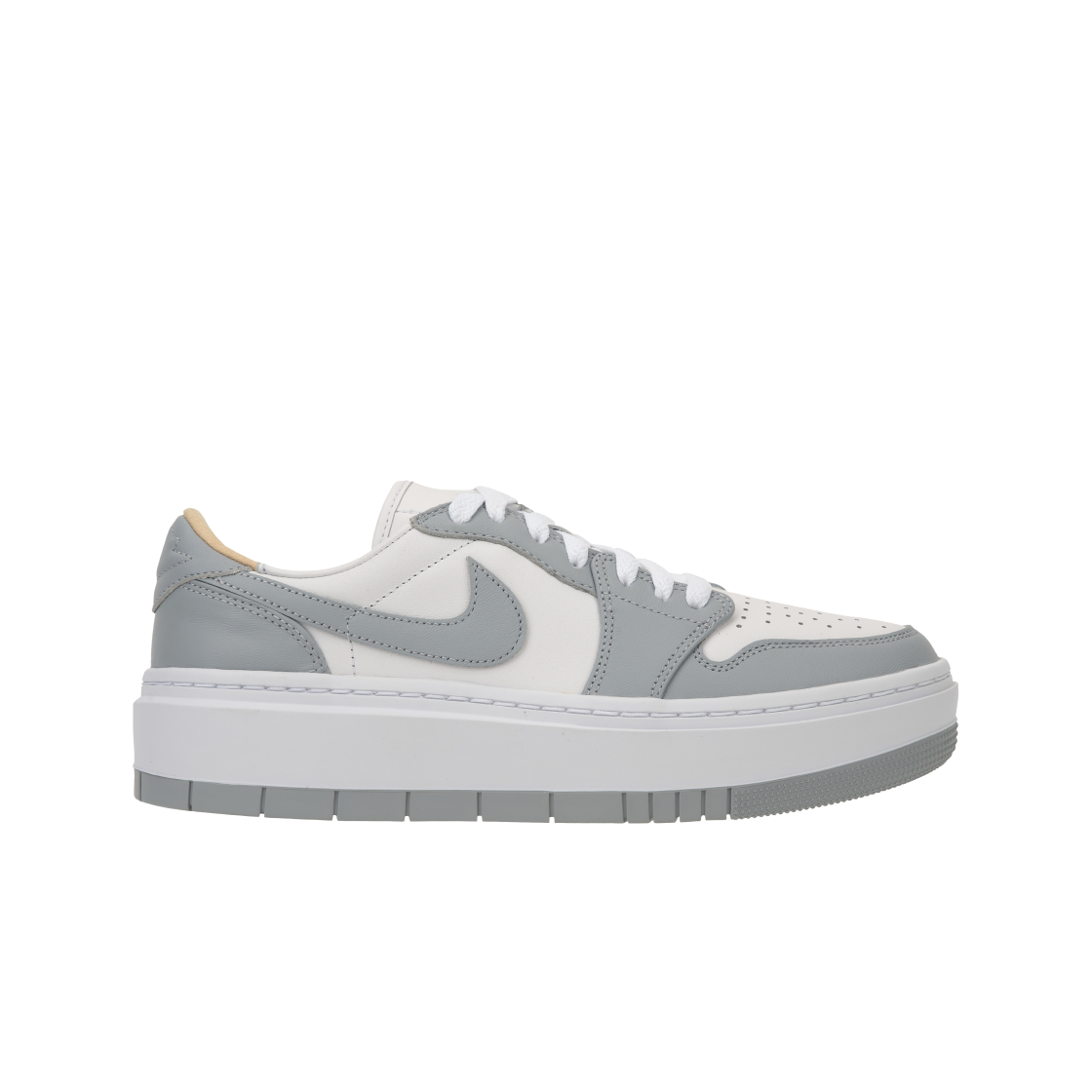 (W) 조던 1 엘리베이트 로우 화이트 앤 울프 그레이((W) Jordan 1 Elevate Low White and Wolf Grey)