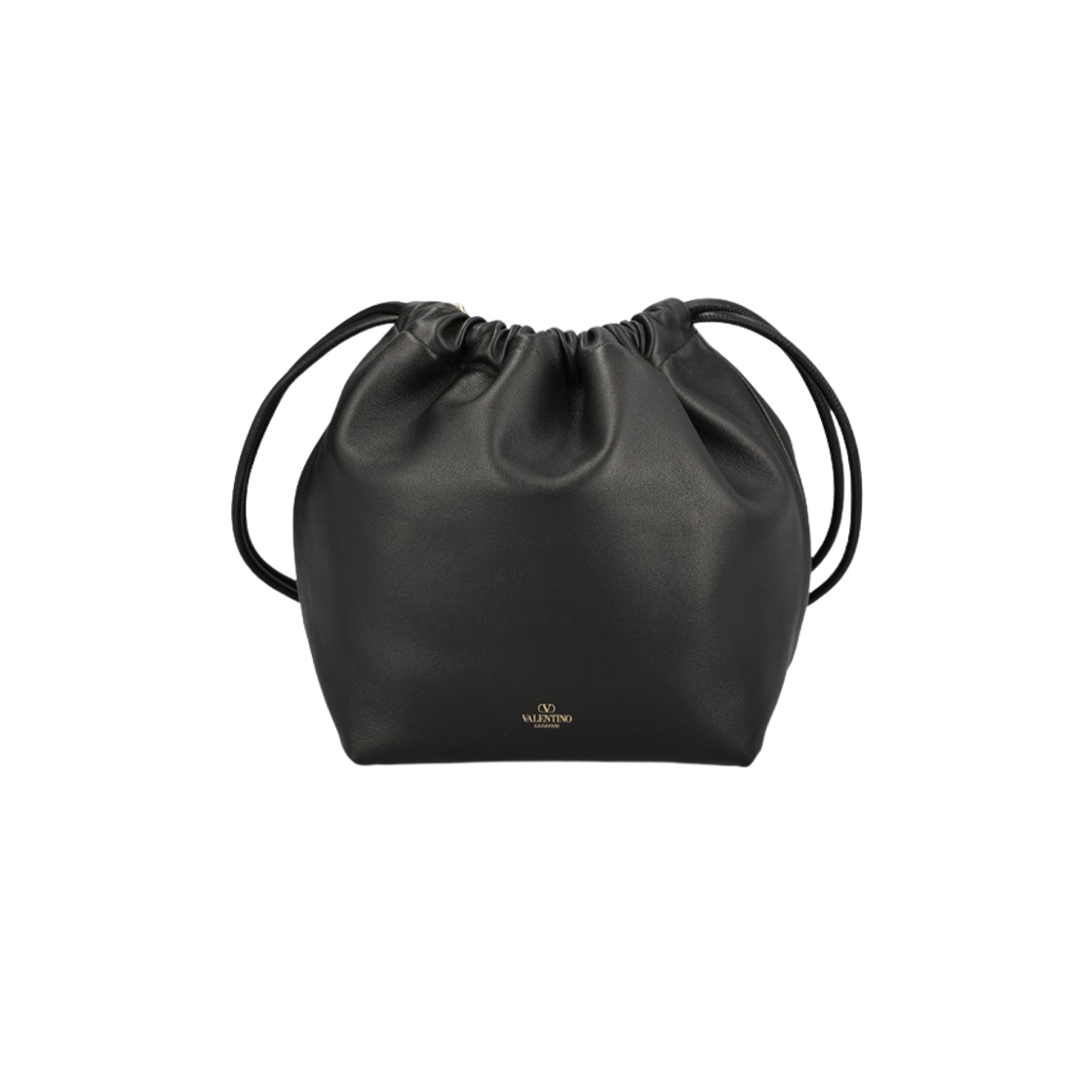 B0N74ZFJ0NO Valentino Vlogo Shoulder Bag Black