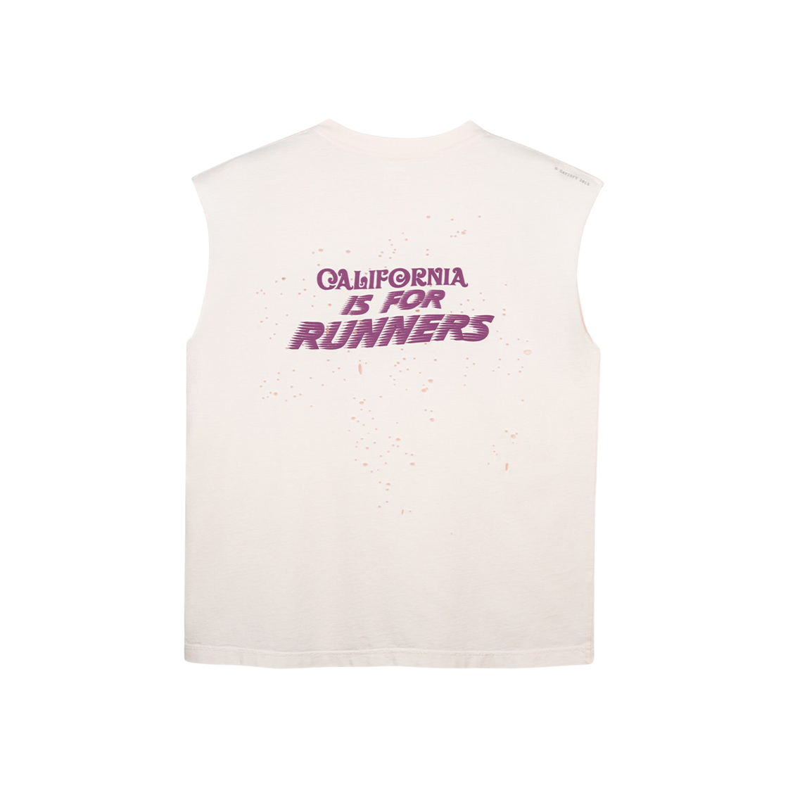 새티스파이 10주년 기념 모스테크 머슬 티셔츠 선 블리치드 로즈워터(Satisfy 10th Anniversary Mothtech Muscle T-Shirt Sun Bleached Rosewater) - 2