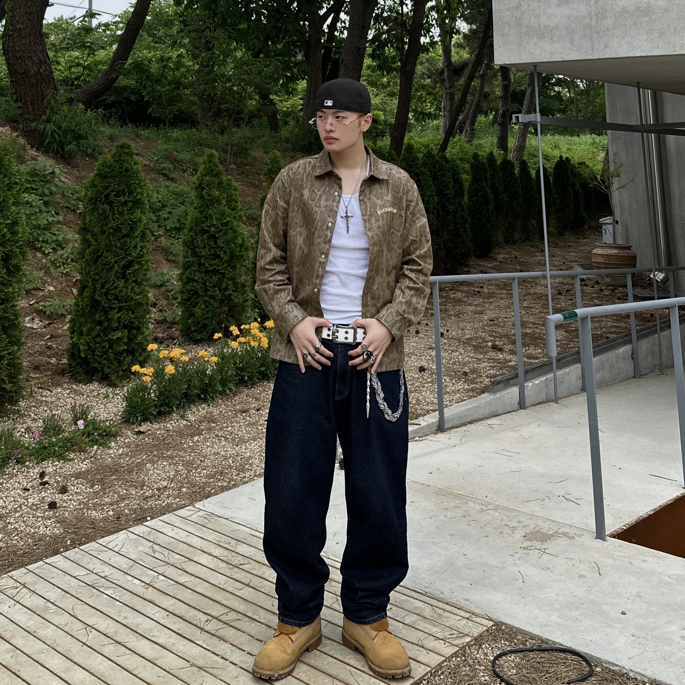 Timberland Premium 6 inch Waterproof Boot Wheat Nubuck - Wide 착용 스타일 - 1